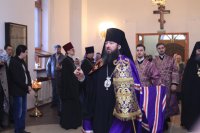 5-В Неделю 4-ю Великого поста епископ Амфилохий совершил Божественную Литургию в главном храме Восточного Казахстана