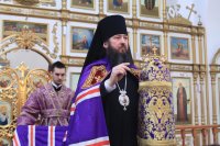 7-В Неделю 4-ю Великого поста епископ Амфилохий совершил Божественную Литургию в главном храме Восточного Казахстана