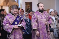10-В Неделю 4-ю Великого поста епископ Амфилохий совершил Божественную Литургию в главном храме Восточного Казахстана