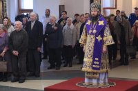 11-В Неделю 4-ю Великого поста епископ Амфилохий совершил Божественную Литургию в главном храме Восточного Казахстана