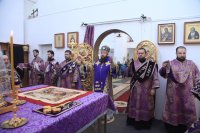 15-В Неделю 4-ю Великого поста епископ Амфилохий совершил Божественную Литургию в главном храме Восточного Казахстана