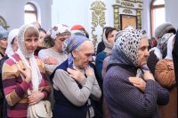 27-В Неделю 4-ю Великого поста епископ Амфилохий совершил Божественную Литургию в главном храме Восточного Казахстана