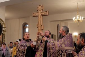 Канун праздника Воздвижения Креста Господня