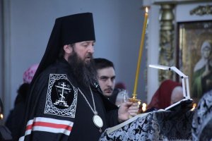 Епископ Амфилохий совершил чтение первой части Великого покаянного канона преподобного Андрея Критского в Андреевском кафедральном соборе