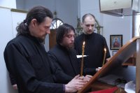 10-Епископ Амфилохий совершил чтение первой части Великого покаянного канона преподобного Андрея Критского в Андреевском кафедральном соборе
