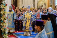 2-Управляющий Усть-Каменогорской и Семипалатинской епархией принял участие в торжествах в честь Феодоровской иконы Пресвятой Богородицы в Алма-Ате (+ВИДЕО)