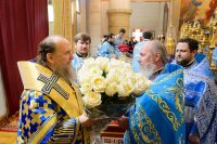 19-Управляющий Усть-Каменогорской и Семипалатинской епархией принял участие в торжествах в честь Феодоровской иконы Пресвятой Богородицы в Алма-Ате (+ВИДЕО)