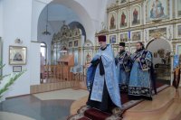 1-Служение епископа Амфилохия в канун праздника Успения Пресвятой Богородицы