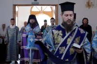8-Служение епископа Амфилохия в канун праздника Успения Пресвятой Богородицы