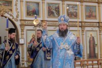 12-Служение епископа Амфилохия в канун праздника Успения Пресвятой Богородицы