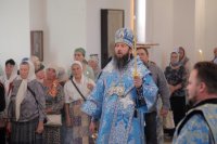 14-Служение епископа Амфилохия в канун праздника Успения Пресвятой Богородицы