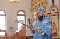28-Служение епископа Амфилохия в канун праздника Успения Пресвятой Богородицы