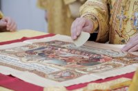 23-В воскресный день епископ Амфилохий совершил Божественную Литургию в главном храме Рудного Алтая