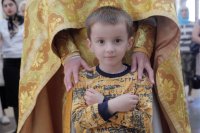 35-В воскресный день епископ Амфилохий совершил Божественную Литургию в главном храме Рудного Алтая