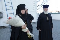 3-В Димитриевскую родительскую субботу епископ Амфилохий возглавил богослужения в Знаменско-Абалацком женском монастыре города Семипалатинска