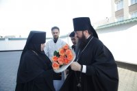 4-В Димитриевскую родительскую субботу епископ Амфилохий возглавил богослужения в Знаменско-Абалацком женском монастыре города Семипалатинска