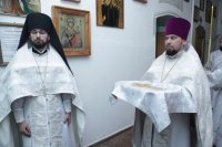 6-В Димитриевскую родительскую субботу епископ Амфилохий возглавил богослужения в Знаменско-Абалацком женском монастыре города Семипалатинска