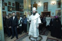 16-В Димитриевскую родительскую субботу епископ Амфилохий возглавил богослужения в Знаменско-Абалацком женском монастыре города Семипалатинска