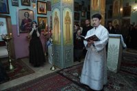 18-В Димитриевскую родительскую субботу епископ Амфилохий возглавил богослужения в Знаменско-Абалацком женском монастыре города Семипалатинска