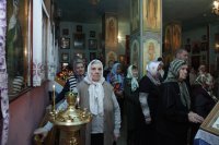 19-В Димитриевскую родительскую субботу епископ Амфилохий возглавил богослужения в Знаменско-Абалацком женском монастыре города Семипалатинска