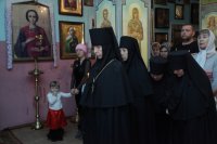 26-В Димитриевскую родительскую субботу епископ Амфилохий возглавил богослужения в Знаменско-Абалацком женском монастыре города Семипалатинска