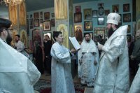 34-В Димитриевскую родительскую субботу епископ Амфилохий возглавил богослужения в Знаменско-Абалацком женском монастыре города Семипалатинска
