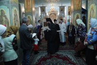 36-В Димитриевскую родительскую субботу епископ Амфилохий возглавил богослужения в Знаменско-Абалацком женском монастыре города Семипалатинска