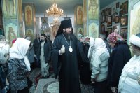38-В Димитриевскую родительскую субботу епископ Амфилохий возглавил богослужения в Знаменско-Абалацком женском монастыре города Семипалатинска