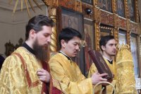 12-В воскресный день Преосвященнейший епископ Амфилохий совершил Божественную Литургию в Богородице-Рождественском храме Усть-Каменогорска (+ВИДЕО)