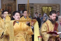 18-В воскресный день Преосвященнейший епископ Амфилохий совершил Божественную Литургию в Богородице-Рождественском храме Усть-Каменогорска (+ВИДЕО)