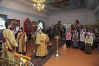 21-В воскресный день Преосвященнейший епископ Амфилохий совершил Божественную Литургию в Богородице-Рождественском храме Усть-Каменогорска (+ВИДЕО)