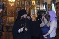 34-В воскресный день Преосвященнейший епископ Амфилохий совершил Божественную Литургию в Богородице-Рождественском храме Усть-Каменогорска (+ВИДЕО)