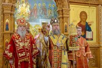 2-Епископ Амфилохий принял участие в праздновании дня памяти мучениц Веры, Надежды, Любови и Софии - небесных покровительниц Семиречья и 145-летия основания Туркестанской епархии