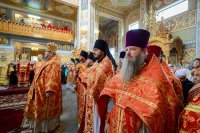 8-Епископ Амфилохий принял участие в праздновании дня памяти мучениц Веры, Надежды, Любови и Софии - небесных покровительниц Семиречья и 145-летия основания Туркестанской епархии