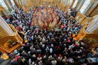 9-Епископ Амфилохий принял участие в праздновании дня памяти мучениц Веры, Надежды, Любови и Софии - небесных покровительниц Семиречья и 145-летия основания Туркестанской епархии