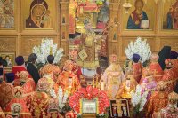 10-Епископ Амфилохий принял участие в праздновании дня памяти мучениц Веры, Надежды, Любови и Софии - небесных покровительниц Семиречья и 145-летия основания Туркестанской епархии