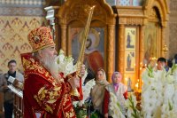 12-Епископ Амфилохий принял участие в праздновании дня памяти мучениц Веры, Надежды, Любови и Софии - небесных покровительниц Семиречья и 145-летия основания Туркестанской епархии