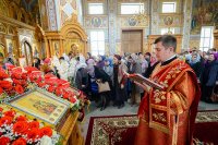 14-Епископ Амфилохий принял участие в праздновании дня памяти мучениц Веры, Надежды, Любови и Софии - небесных покровительниц Семиречья и 145-летия основания Туркестанской епархии