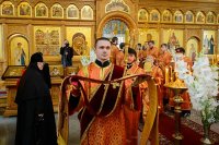 15-Епископ Амфилохий принял участие в праздновании дня памяти мучениц Веры, Надежды, Любови и Софии - небесных покровительниц Семиречья и 145-летия основания Туркестанской епархии