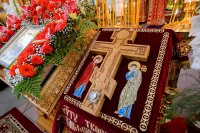 18-Епископ Амфилохий принял участие в праздновании дня памяти мучениц Веры, Надежды, Любови и Софии - небесных покровительниц Семиречья и 145-летия основания Туркестанской епархии