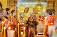 22-Епископ Амфилохий принял участие в праздновании дня памяти мучениц Веры, Надежды, Любови и Софии - небесных покровительниц Семиречья и 145-летия основания Туркестанской епархии