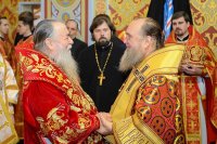 23-Епископ Амфилохий принял участие в праздновании дня памяти мучениц Веры, Надежды, Любови и Софии - небесных покровительниц Семиречья и 145-летия основания Туркестанской епархии