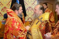 25-Епископ Амфилохий принял участие в праздновании дня памяти мучениц Веры, Надежды, Любови и Софии - небесных покровительниц Семиречья и 145-летия основания Туркестанской епархии