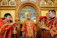 28-Епископ Амфилохий принял участие в праздновании дня памяти мучениц Веры, Надежды, Любови и Софии - небесных покровительниц Семиречья и 145-летия основания Туркестанской епархии