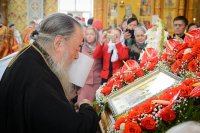 36-Епископ Амфилохий принял участие в праздновании дня памяти мучениц Веры, Надежды, Любови и Софии - небесных покровительниц Семиречья и 145-летия основания Туркестанской епархии