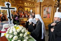 38-Епископ Амфилохий принял участие в праздновании дня памяти мучениц Веры, Надежды, Любови и Софии - небесных покровительниц Семиречья и 145-летия основания Туркестанской епархии