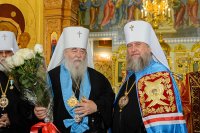 43-Епископ Амфилохий принял участие в праздновании дня памяти мучениц Веры, Надежды, Любови и Софии - небесных покровительниц Семиречья и 145-летия основания Туркестанской епархии