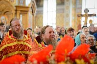 46-Епископ Амфилохий принял участие в праздновании дня памяти мучениц Веры, Надежды, Любови и Софии - небесных покровительниц Семиречья и 145-летия основания Туркестанской епархии
