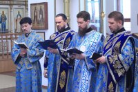 12-«Радуйся, Невесто Неневестная!». Чтение Акафиста Божией Матери в Андреевском кафедральном соборе