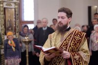 14-Служение епископа Амфилохия в Неделю святых отец